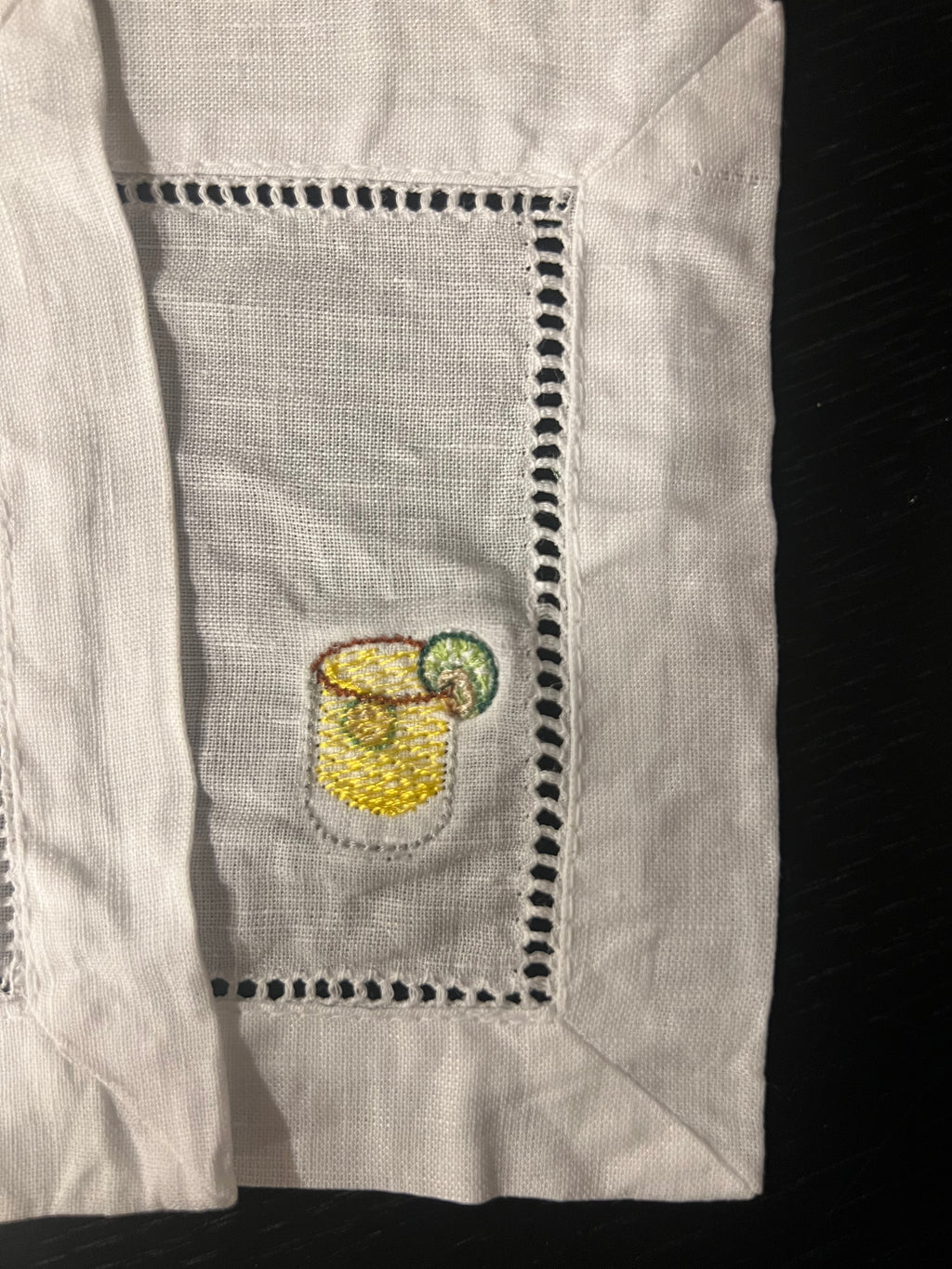 Spicy Margarita linen napkins