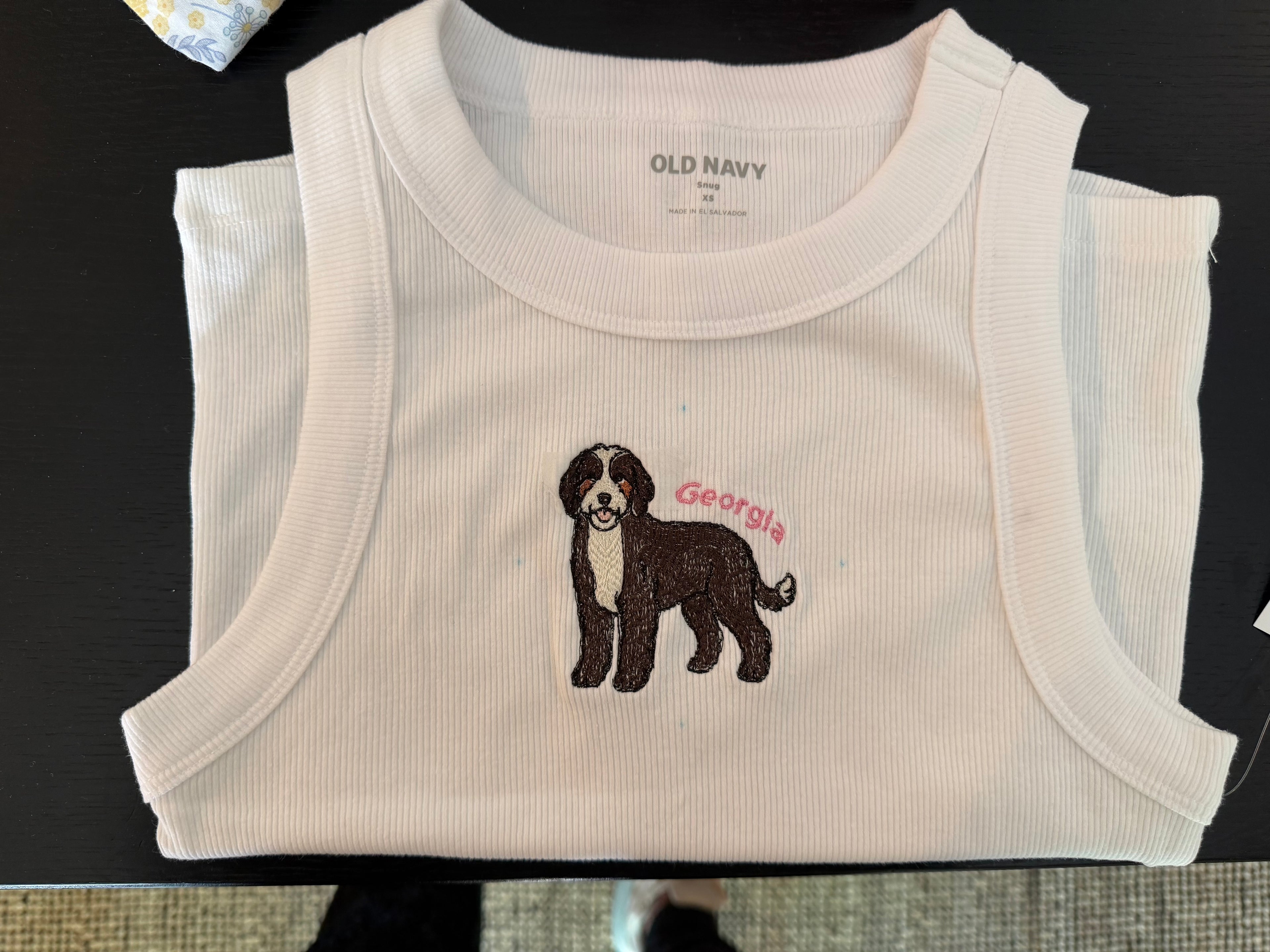 Bernedoodle tank