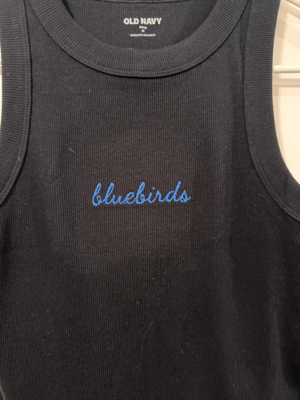 Bluebirds tank top