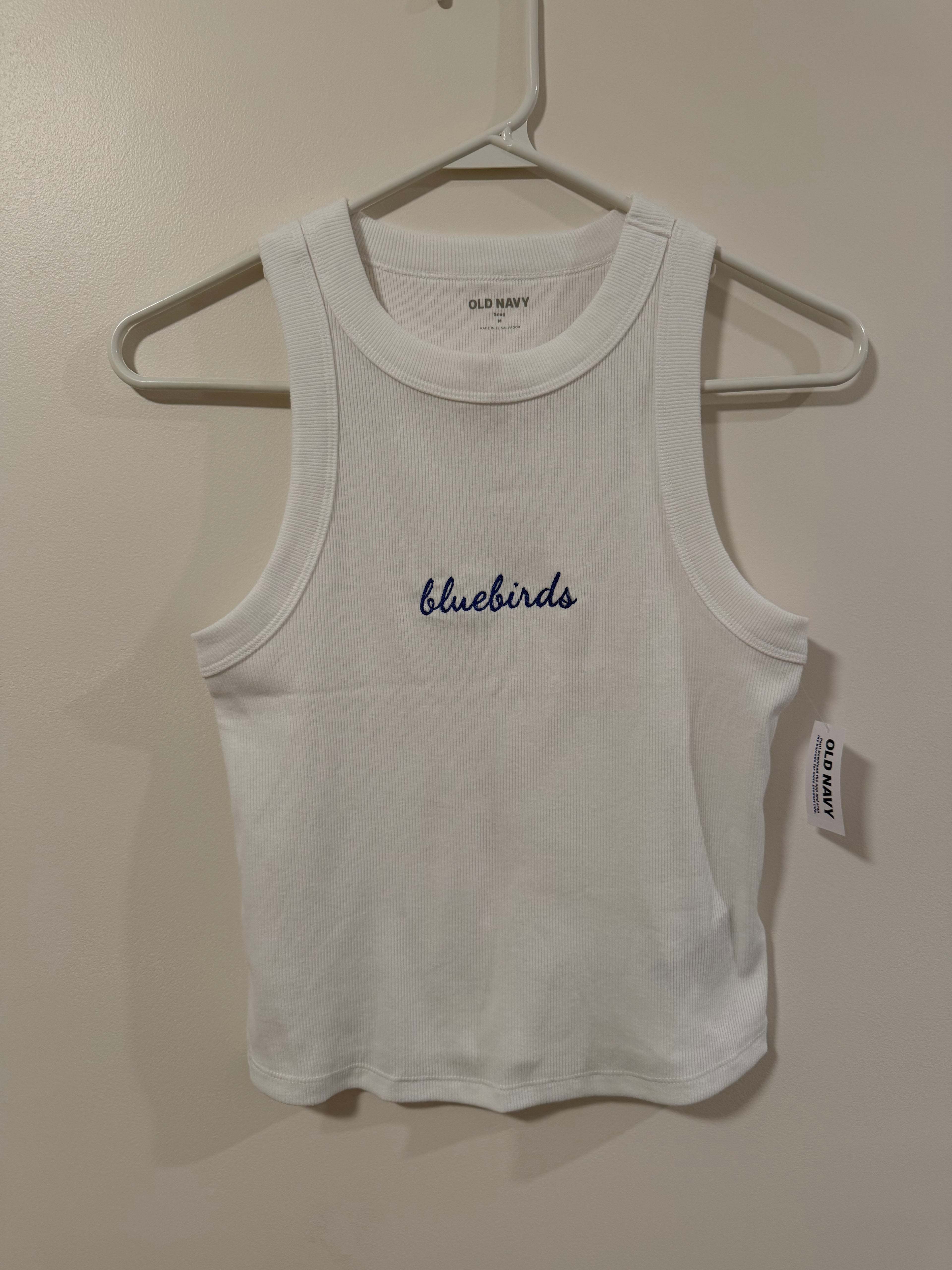 Bluebirds tank top